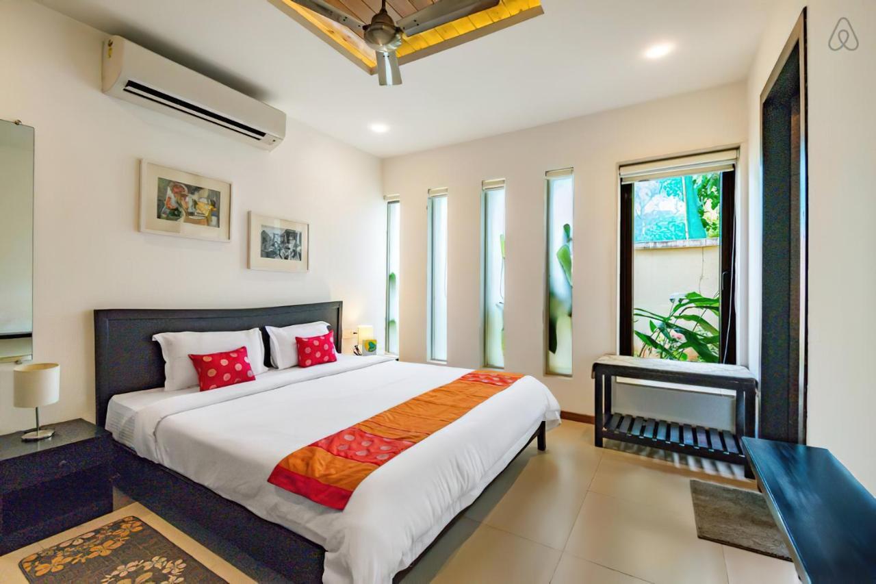 Ochre Villa- Luxury Property In Assagaon / Vagator Extérieur photo