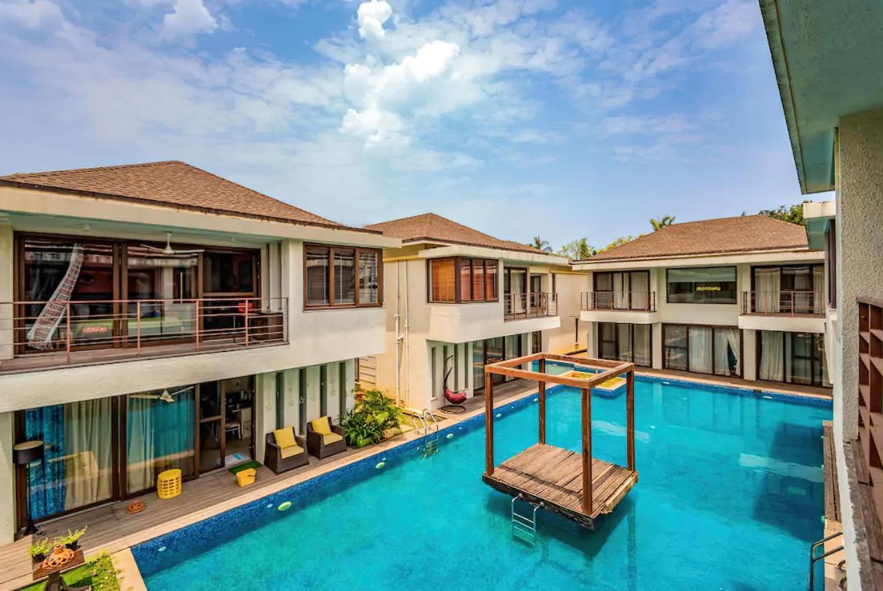 Ochre Villa- Luxury Property In Assagaon / Vagator Extérieur photo