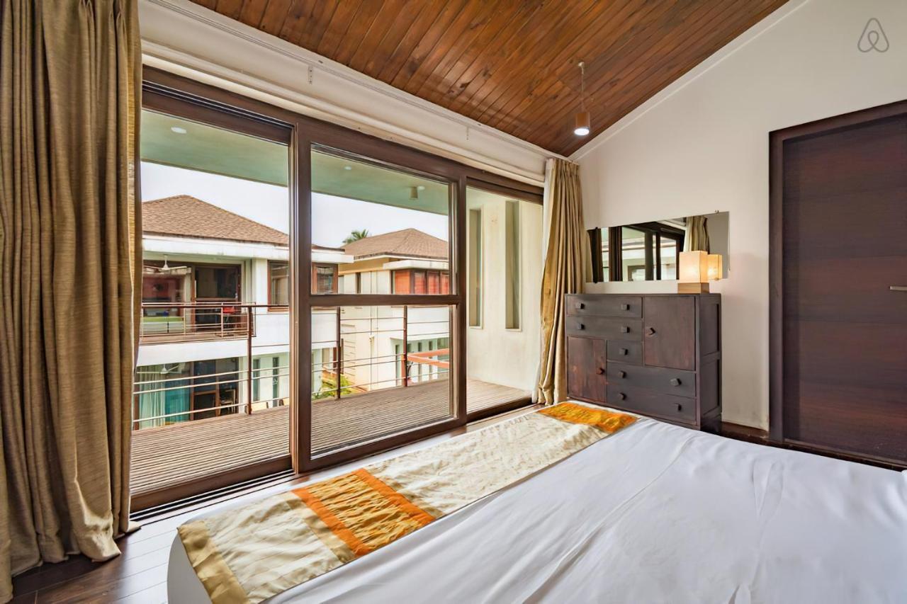 Ochre Villa- Luxury Property In Assagaon / Vagator Extérieur photo