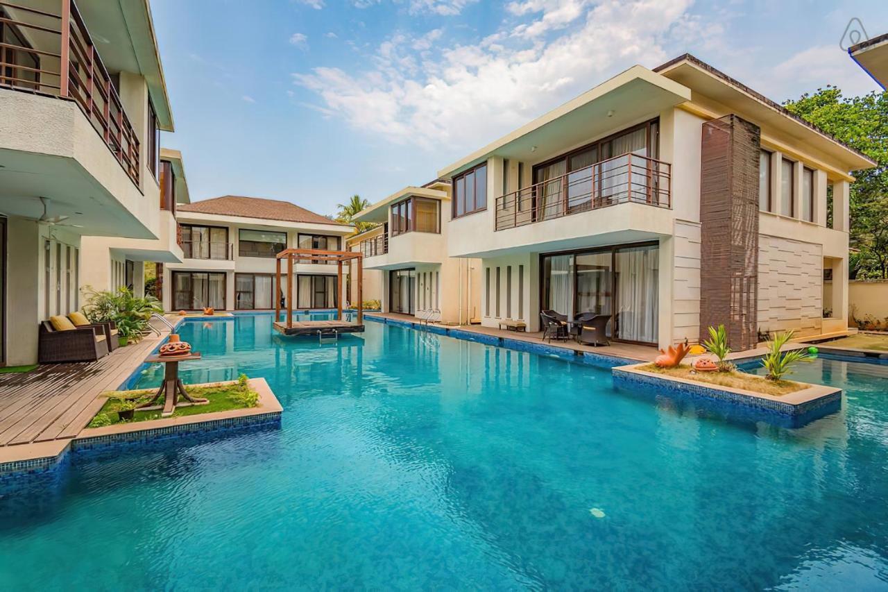 Ochre Villa- Luxury Property In Assagaon / Vagator Extérieur photo